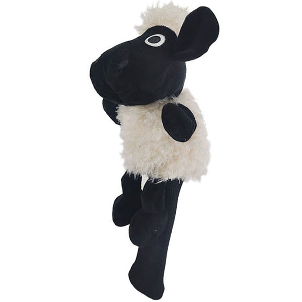 Sheep Wood Headcover Cute Plush Golf Club Head Cover
