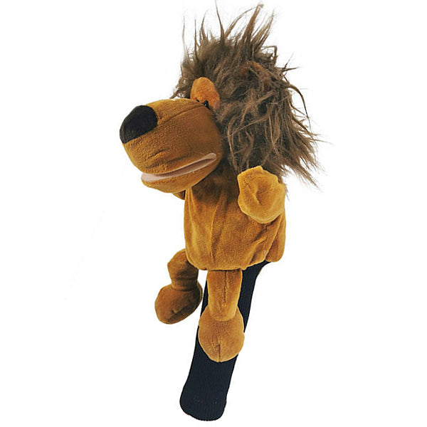Lion Wood Headcover Cute Plush Golf Club Head Cover New