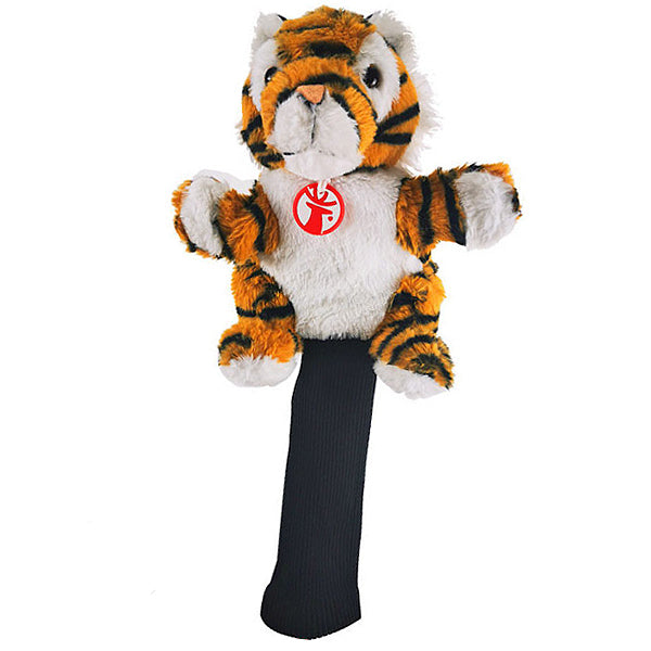 Tiger Wood Headcover Cute Plush Golf Club Head Cover
