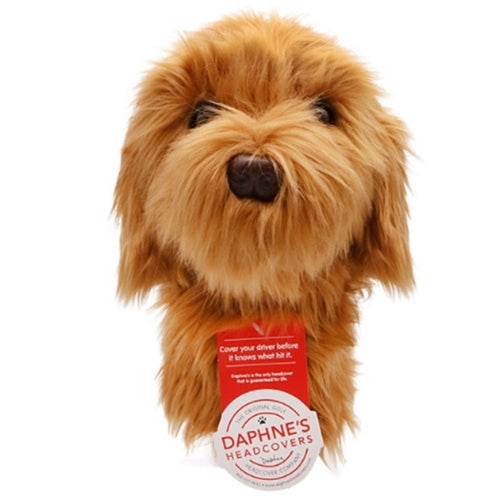 Daphne's Golden Doodle dog Driver Head Cover Cute Animal Doll Headcover Series