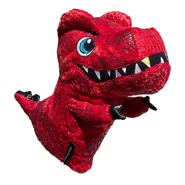 Tyrannosaurus Dinosaur Wood/Utility/Hybrid Head Cover Golf Cute Doll Headcover (Red)