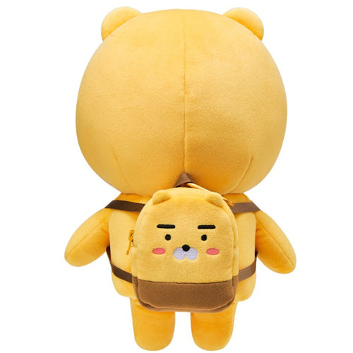 Kakao Friends Ryan Backpack Costume Golf Driver Head Cover Cute Doll Plush Headcover