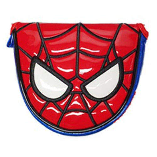 Marvel Spider-Man Mallet Putter Hero Head Cover Golf Headcover Magnetic Closure