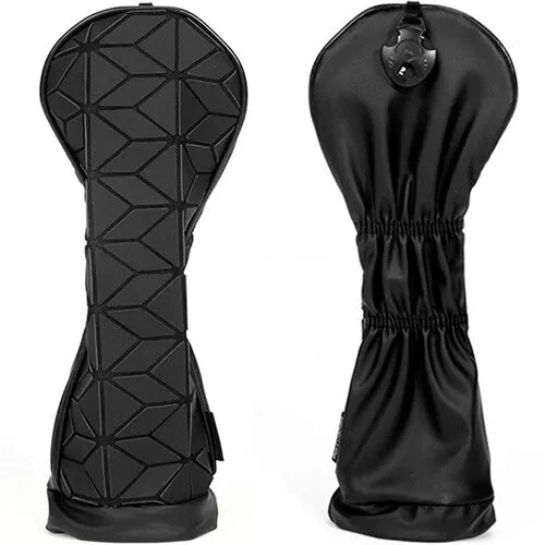Seven Hills Mirotic Fairway Wood Head Cover Pouch Sleeve Golf Club Headcover (Black)