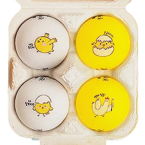 Volvik 'Grow-Up Egg Pack' Vivid Funny Golf Balls