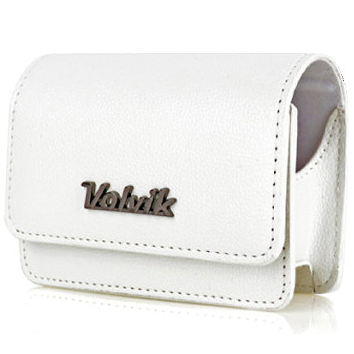 Volvik Golf Tour Perfect Rangefinder Distance Measuring Premium Case Pouch White