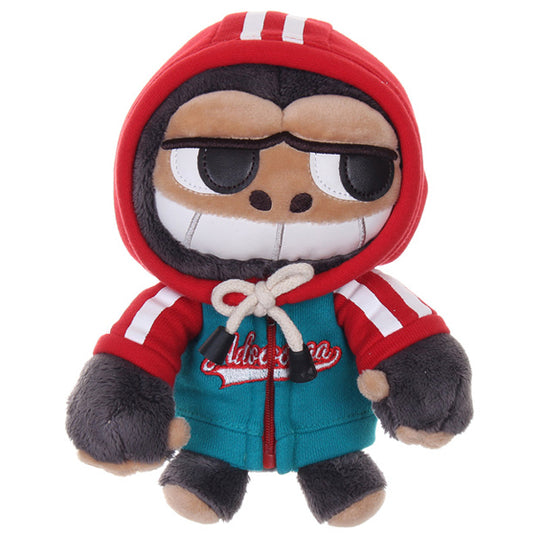 Adoonga Gorilla Driver Head Cover Cute Plush Golf Club Headcover (Red Jacket)