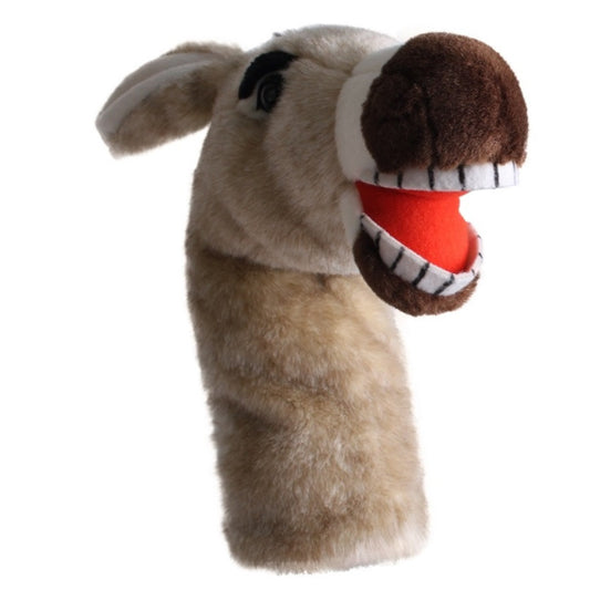 Donkey Cuddy Driver Headcover Plush Cute Golf Club Head Cover