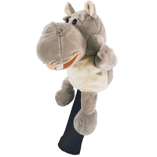 Hippo Wood Headcover Cute Plush Golf Club Head Cover