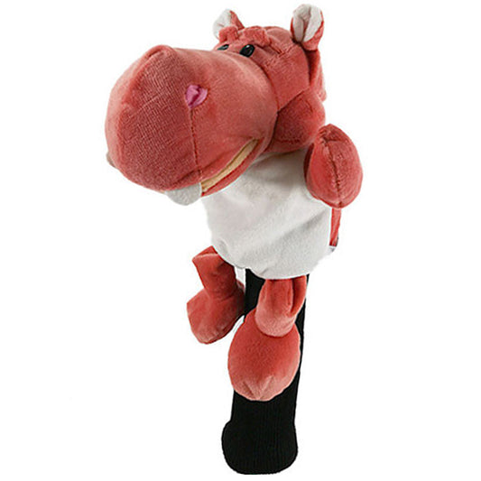 Hippo Wood Headcover Cute Plush Golf Club Head Cover New