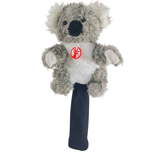 Koala Wood Headcover Cute Plush Golf Club Head Cover