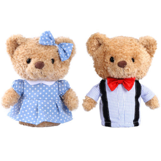 Bear Family Prince/Princess Set Wood Head Cover Cute Plush Golf Club Headcover