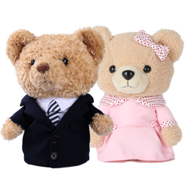 Bear Family Daddy/Mummy Set Driver Head Cover Cute Plush Golf Club Headcover