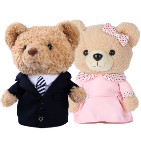 Bear Family Daddy/Mummy Set Driver Head Cover Cute Plush Golf Club Headcover