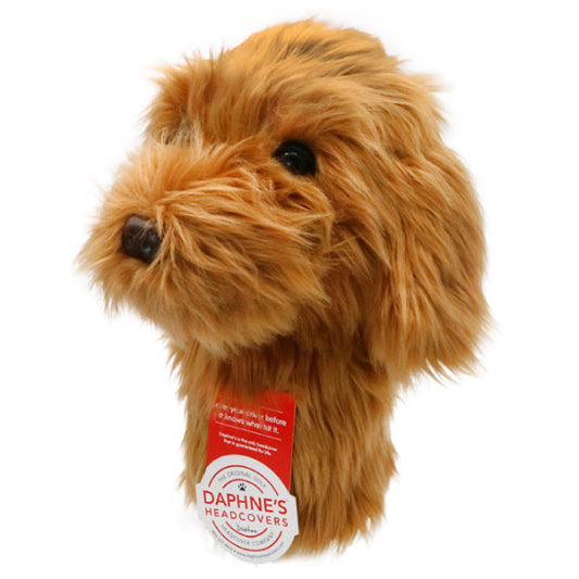 Daphne's Golden Doodle dog Driver Head Cover Cute Animal Doll Headcover Series