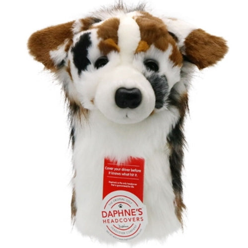 Daphne's Australian Shepherd Driver Head Cover Cute Animal Doll Headcover