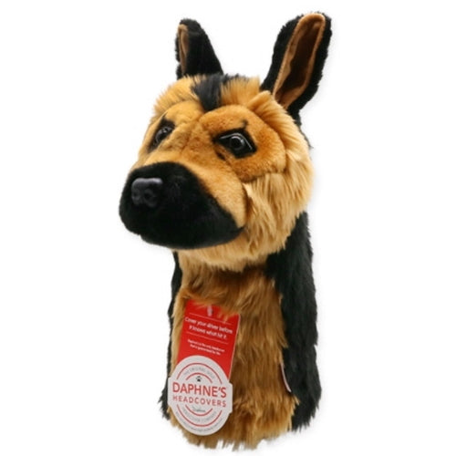 Daphne's German Shepherd Driver Head Cover Cute Animal Doll Headcover Series