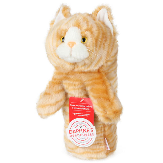 Daphne's Tabby Cat Driver Head Cover Plush Cute Animal Doll Headcover
