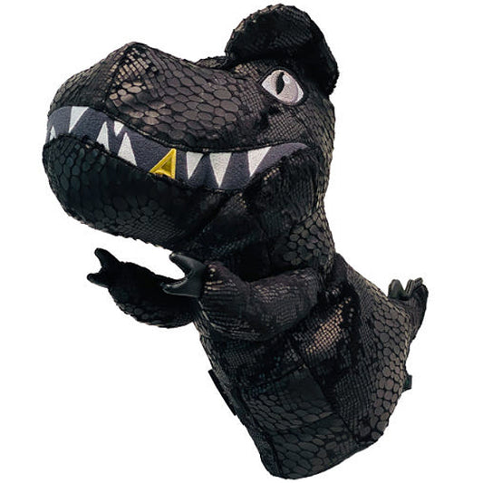 Tyrannosaurus Dinosaur Driver Head Cover Golf Cute Doll Headcover (Black)