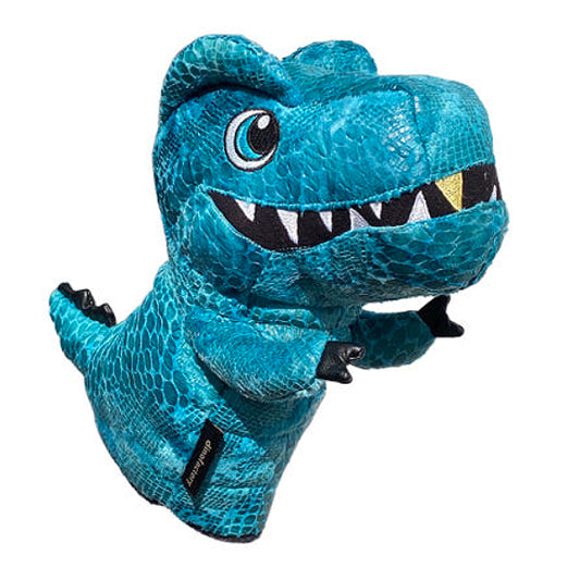 Tyrannosaurus Dinosaur Wood/Utility/Hybrid Head Cover Golf Cute Doll Headcover (Bluegreen)