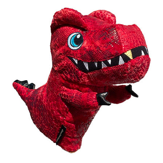 Tyrannosaurus Dinosaur Wood/Utility/Hybrid Head Cover Golf Cute Doll Headcover (Red)