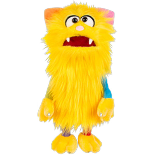 Monster Catmon Driver Head Cover Cute Plush Golf Club Headcover (Yellow)
