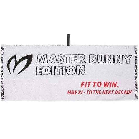 Master Bunny Edition Golf Towel FIT TO WIN Travel Player Towel (White)