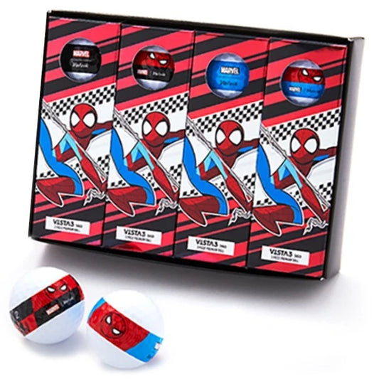 Volvik x Marvel Collaboration Spider-Man Hero Golf Balls 2 Dozen (24 Balls)