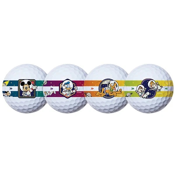 Volvik Disney 1 Dozen (12 Balls) Space Legend Mickey Donald Golf Ball