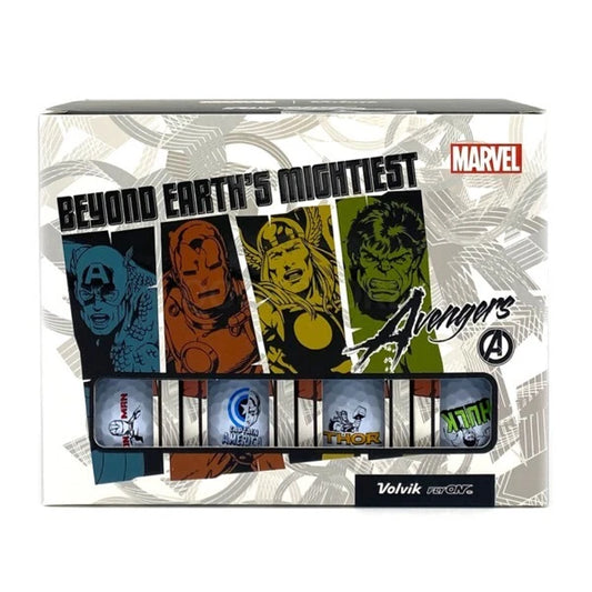 Volvik x Marvel Beyond Earth's Mightiest Avenger's Heroes 1 Dozen (12 Balls)