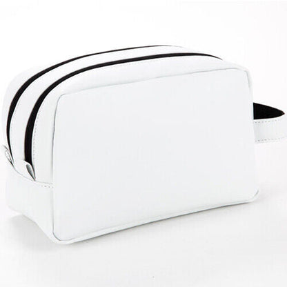 Titleist Core Essential Golf Pouch 2-Zipper Sports Tour Accessory Bag (White)