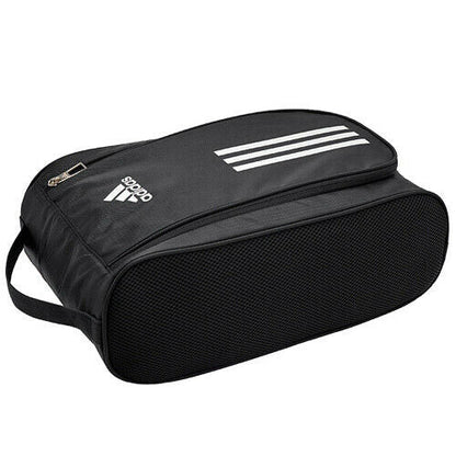 Adidas Golf Shoes Ventilated Mesh Case Sports Travel Case Pouch Bag (Black)