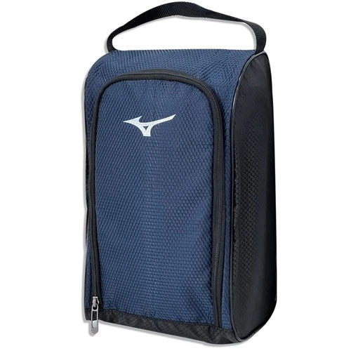 Mizuno Golf Shoes Bag Sports Travel Soft Case Pouch (Navy Blue)