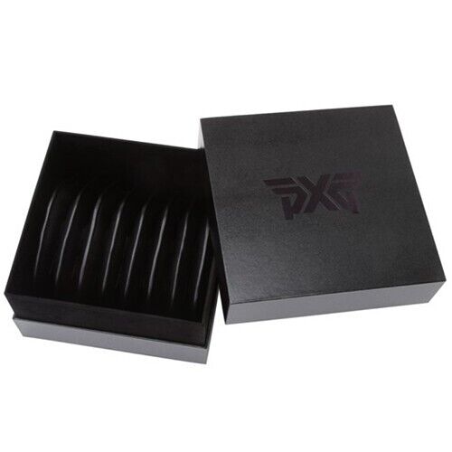 PXG Leather 8 Pcs Iron Head Cover Set Golf Club Headcover Black