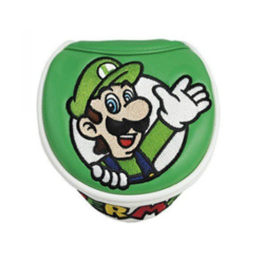 Super Mario Bros. Wood Head Cover Golf Headcover (Luigi) for 3/7/7/X