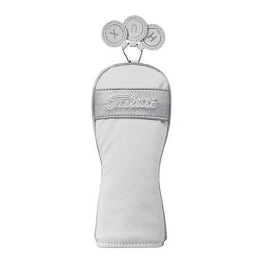 Titleist Performance Classic Utility/Hybrid/Rescue Head Cover Golf Club Headcover (White)